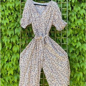 Apiece Apart Wide Leg Jumpsuit size 4
